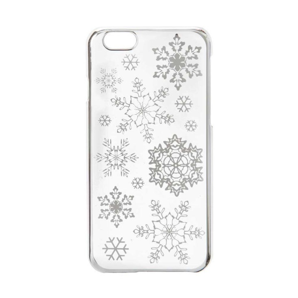 NWT Icing iPhone 6/6s Case Silver Snowflakes